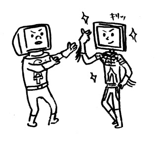 CRT�}����LCD�}��